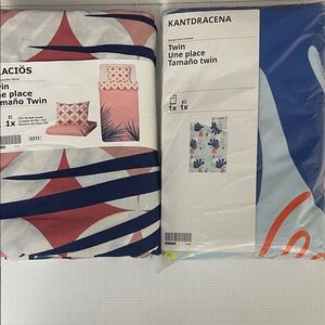 Two Colorful Twin Bedding Sets